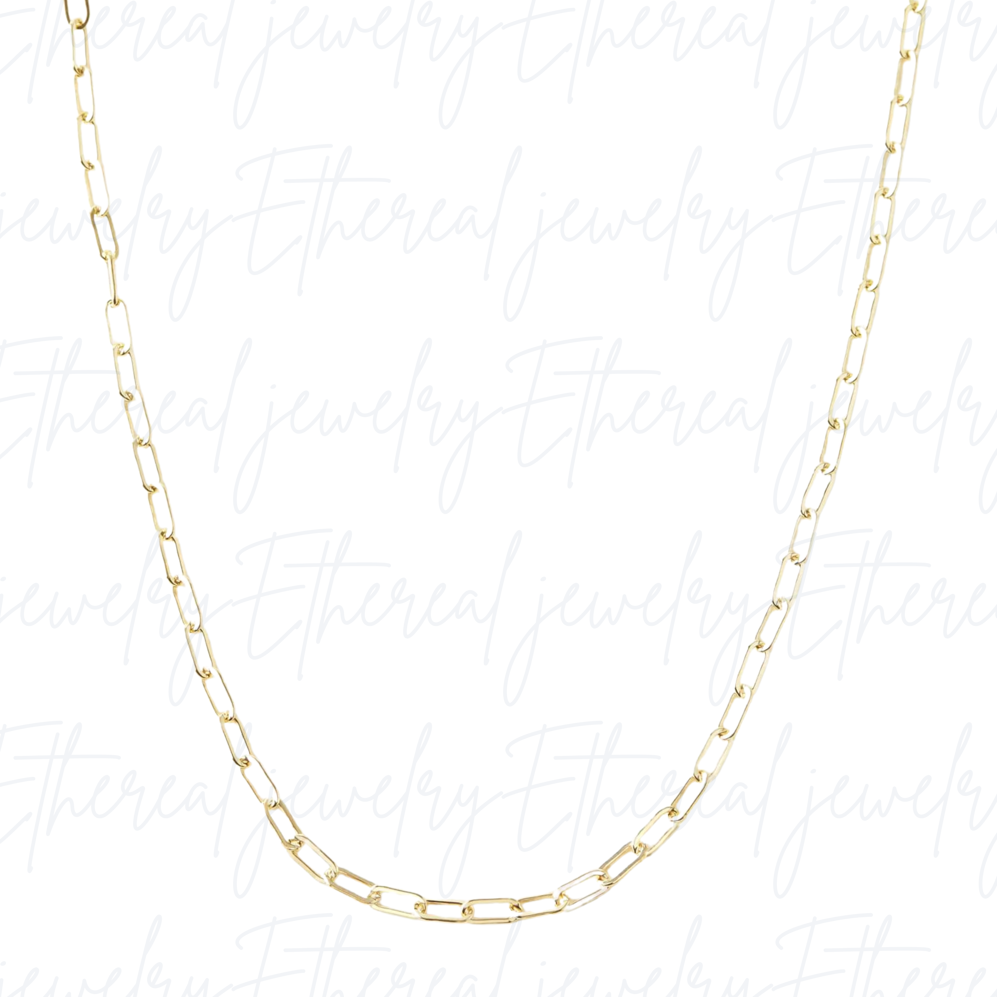 Apollo - God of the Sun | Paperclip Chain 14K Gold-Filled