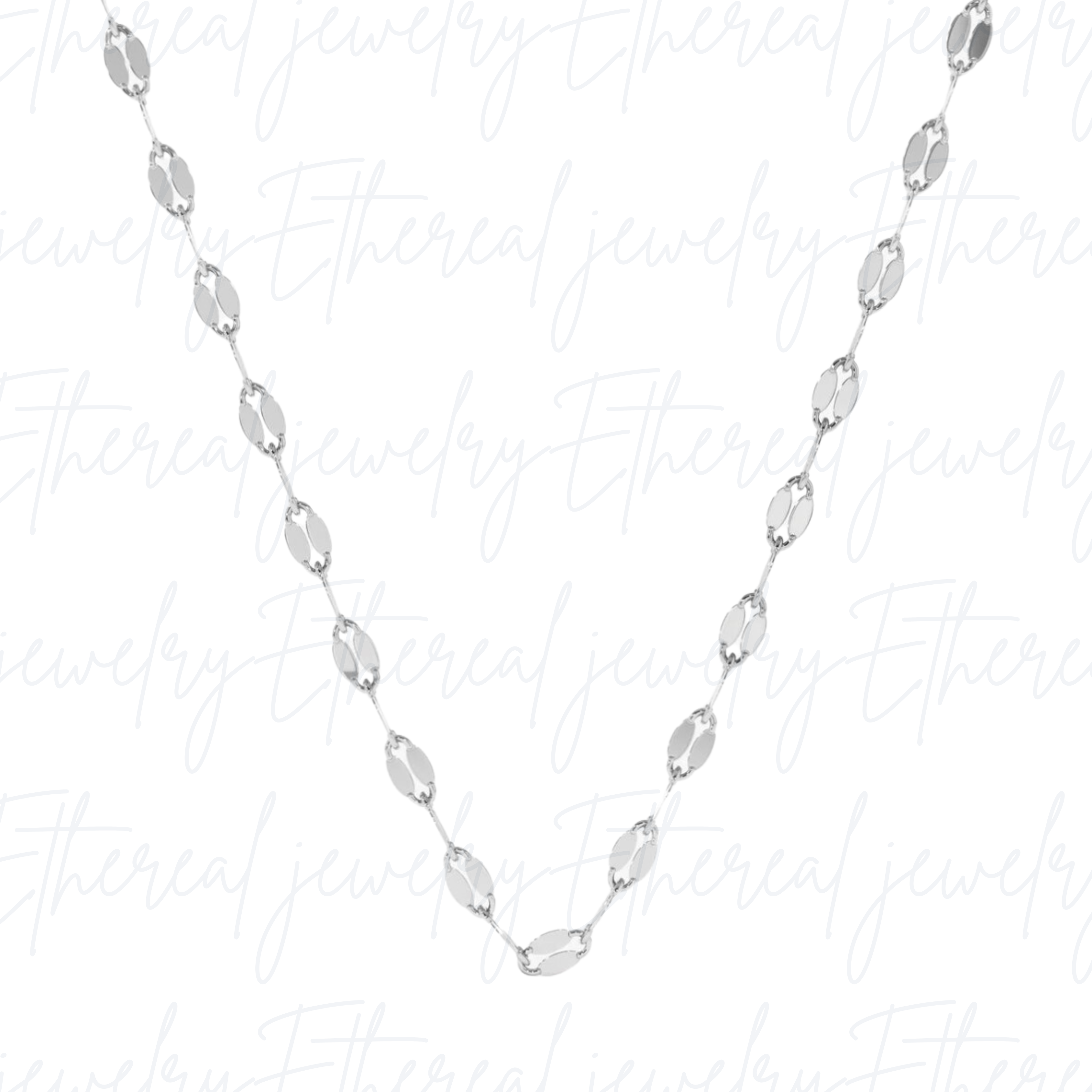 Artemis - Goddess of the Hunt | Dapped Oval Chain Sterling Silver