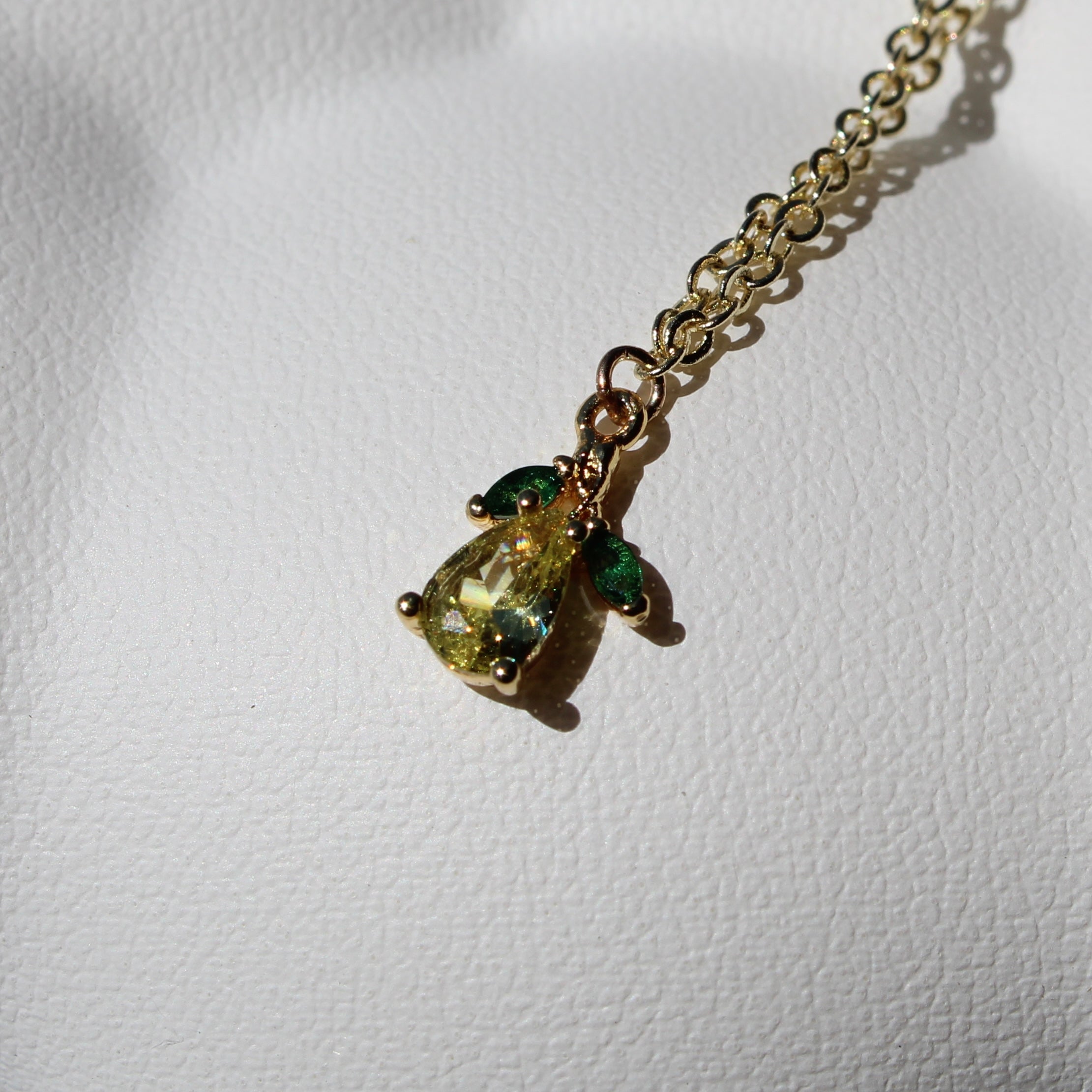 Pear Charm Bracelet - Ethereal Jewelry