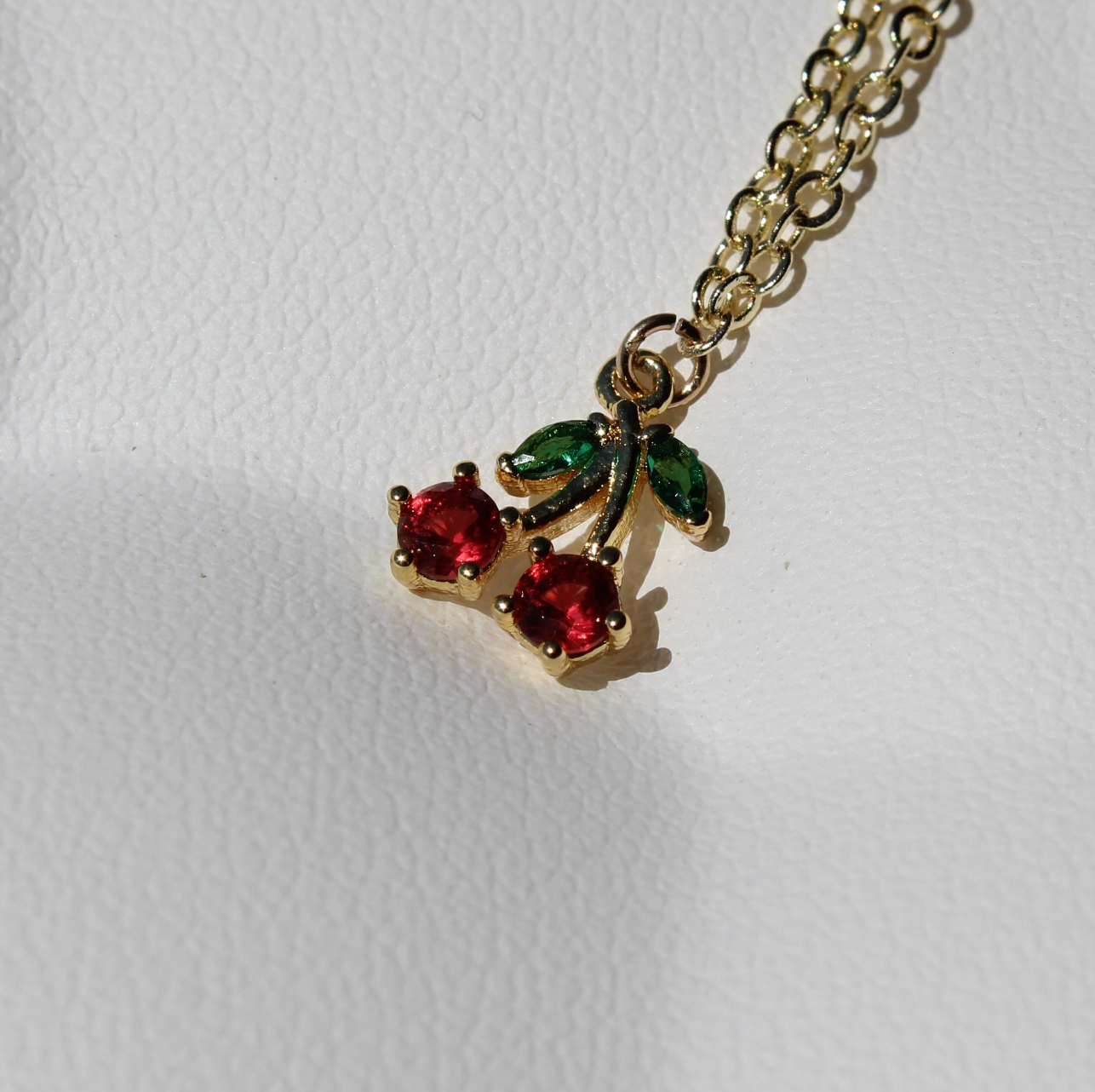 Cherry Charm Bracelet - Ethereal Jewelry