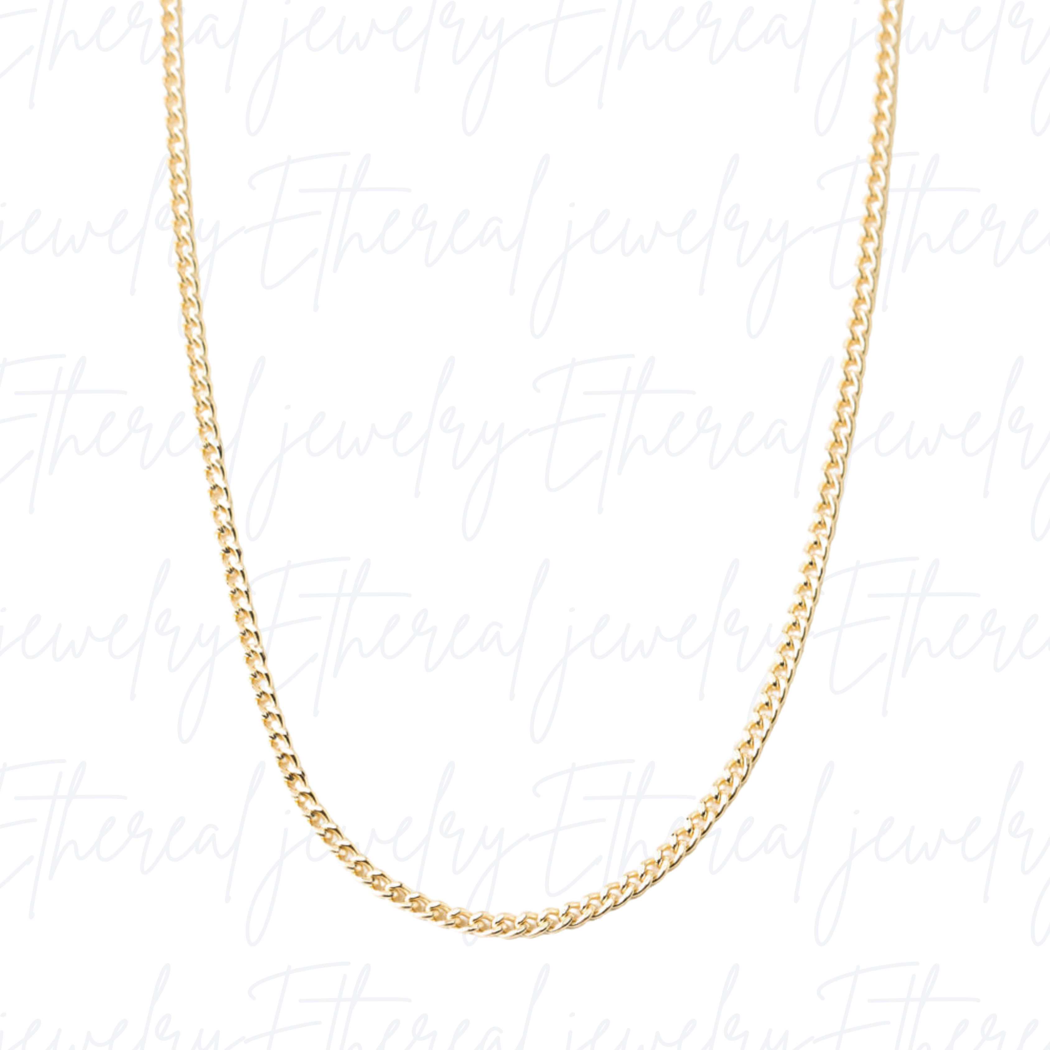 Zeus - Ruler of Gods | Curb Chain 14K Gold-Filled